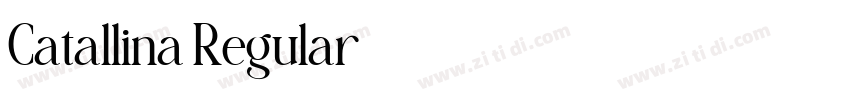 Catallina Regular字体转换 Catallina Regular字体转换